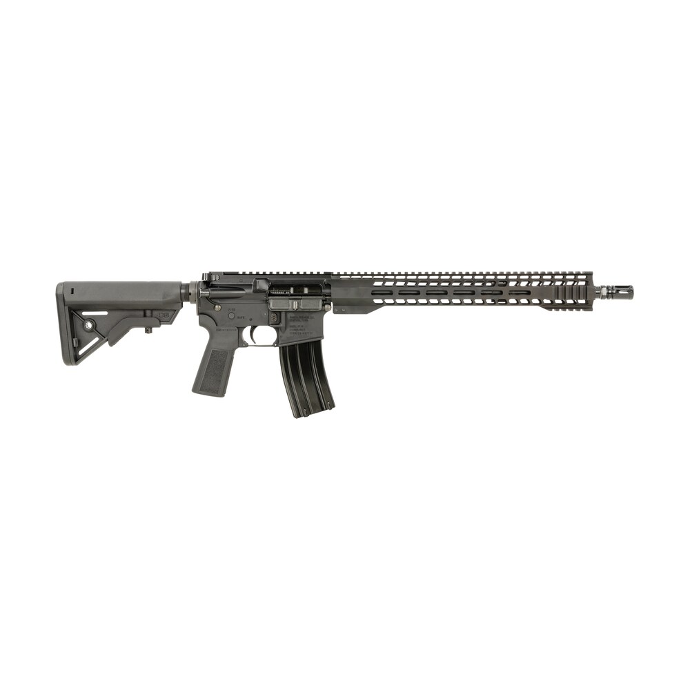 radical firearms fr16556soc15shr ar 15 mhr 5.56x45mm nato 30+1 16" cmv, black, 15" m lok skinny hybrid handguard, b5 systems bravo stock & type 23 p grip Radical Firearms FR16556SOC15SHR AR-15 MHR 5.56x45mm NATO 30+1 16" CMV, Black, 15" M-Lok Skinny Sports South item 154650