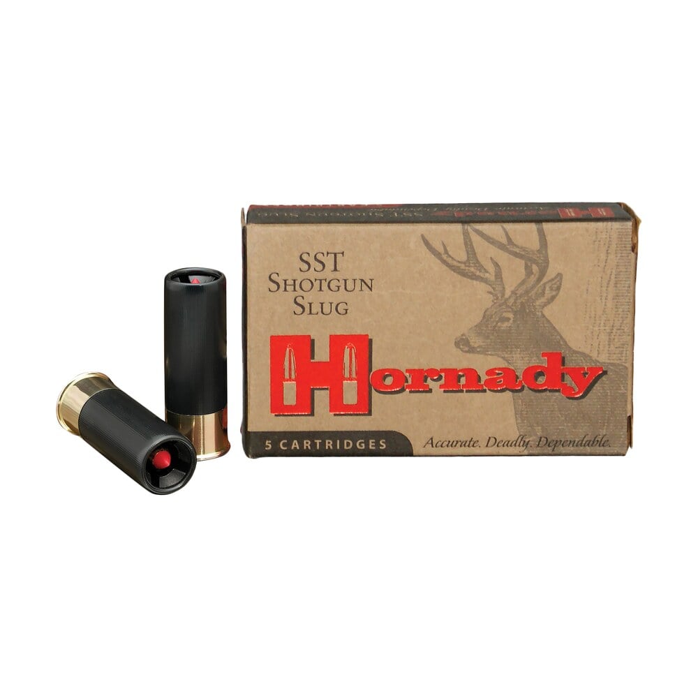hornady 8623 sst 12 gauge 2.75″ ftx slug shot 5 per box/ 20 case Hornady 8623 SST 12 Gauge 2.75" FTX Slug Shot 5 Per Box/ 20 Case Sports South item 15474