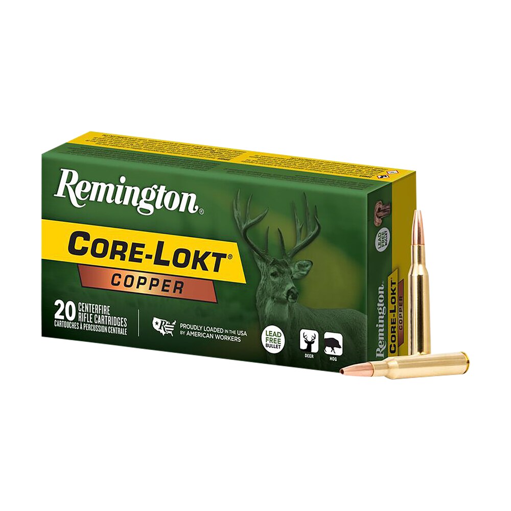 remington ammunition r27855 core lokt copper 270win 130gr copper hollow point 20 per box/10 case Remington Ammunition R27855 Core-Lokt Copper 270Win 130gr Copper Hollow Point 20 Per Box/10 Sports South item 154782