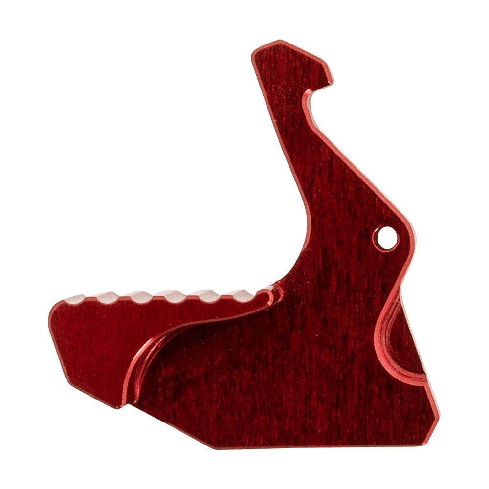 rise armament ra212girr extended charging handle latch ra 212 rise red aluminum fits mil spec ar charging handles Rise Armament RA212GIRR Extended Charging Handle Latch RA-212 RISE Red Aluminum Sports South item 154935