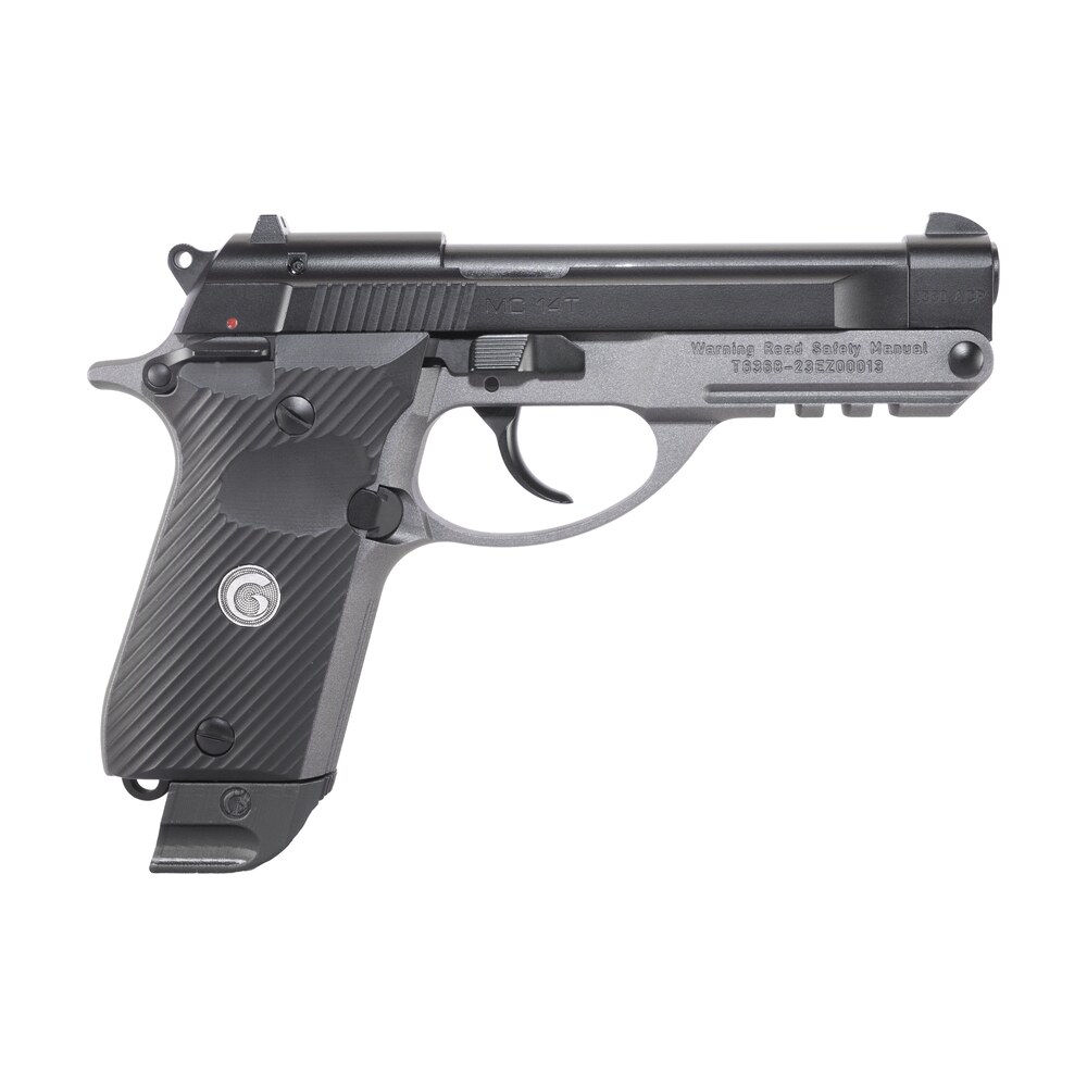 eaa girsan 390855 mc 14t solution compact frame 380 acp 13+1, 4.50" black steel tip up barrel & serrated steel slide, matte stainless aluminum frame w/picatinny rail, black polymer grip, ambidextrous EAA GIRSAN 390855 MC 14T Solution Compact Frame 380 ACP 13+1, 4.50" Black Steel Tip-Up Barrel Sports South item 155017