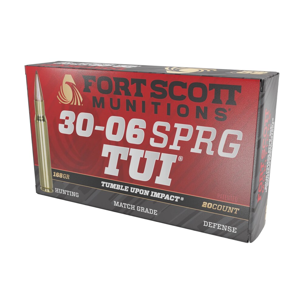 fort scott munitions 3006168scv tumble upon impact (tui) rifle 30 06springfield 168gr solid copper spun 20 per box/10 case Fort Scott Munitions 3006168SCV Tumble Upon Impact (TUI) Rifle 30-06Springfield 168gr Solid Sports South item 155063