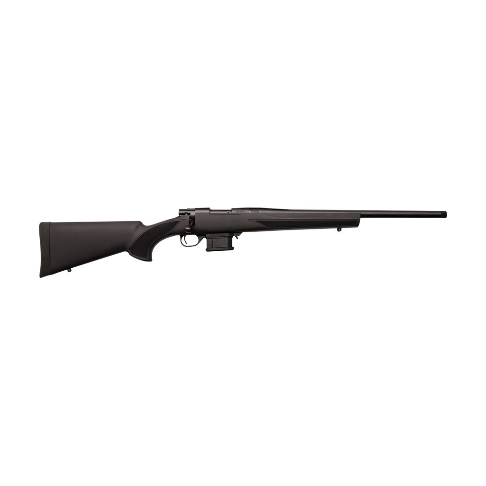 howa hma60804b m1500 mini action compact 6mm arc 5+1 20" black steel barrel, black drilled & tapped steel receiver, black fixed hti synthetic stock, right hand Howa HMA60804B M1500 Mini Sports South item 155131
