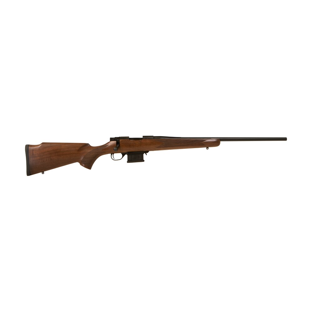 howa hwh6arc m1500 mini hunter 6mm arc 5+1 22" black threaded barrel, black drilled & tapped steel receiver, walnut fixed stock, right hand Howa HWH6ARC M1500 Mini Hunter 6mm ARC 5+1 22" Black Threaded Sports South item 155133