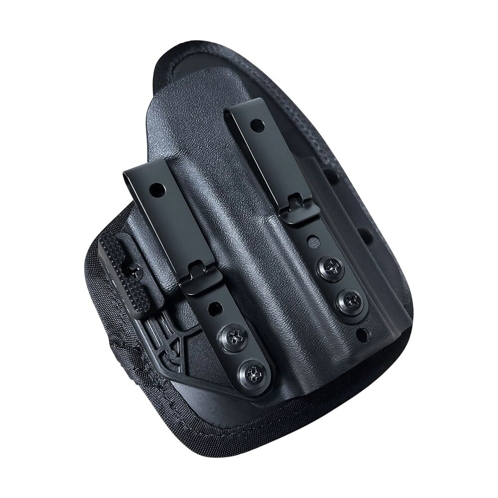 adaptive tactical ht01001l omnicarry hoftac iwb black polymer belt clip fits ruger/canik/glock models left hand ADAPTIVE TACTICAL HT01001L OMNICARRY HOFTAC IWB Black Polymer Belt Clip Sports South item 155186