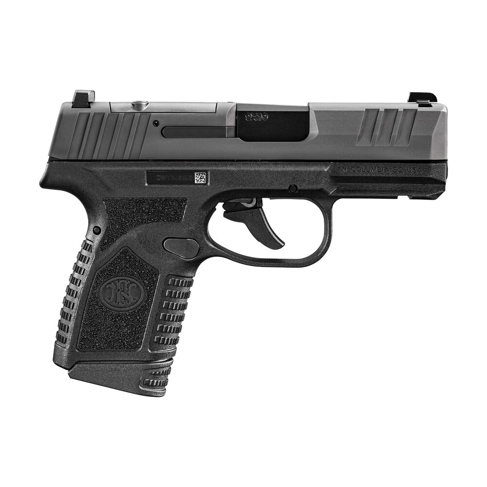 fn 66101414 reflex mrd micro compact frame 9mm luger 10+1, 3.30" black target crown steel barrel, black pvd optic ready/serrated steel slide & polymer frame w/picatinny rail, ambidextrous FN 66101414 Reflex MRD Micro-Compact Frame 9mm Luger 10+1, 3.30" Black Target Crown Steel Sports South item 155194