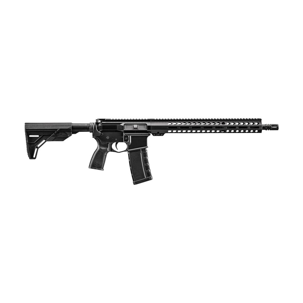 fn 36100740 fn 15 guardian 5.56x45mm nato 30+1 16" target grade barrel, slick side upper receiver, 15" m lok handguard, oem 6 position stock & grip FN 36100740 FN 15 Guardian 5.56x45mm NATO 30+1 16" Target Grade Sports South item 155196