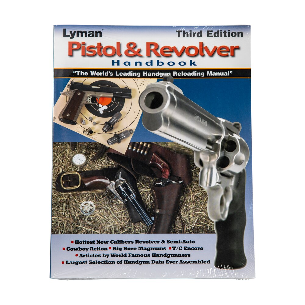 lyman 9816500 reloading handbook 3rd edition pistol/revolver #3 Lyman 9816500 Reloading Handbook 3rd Edition Pistol/Revolver #3 Sports South item 15568