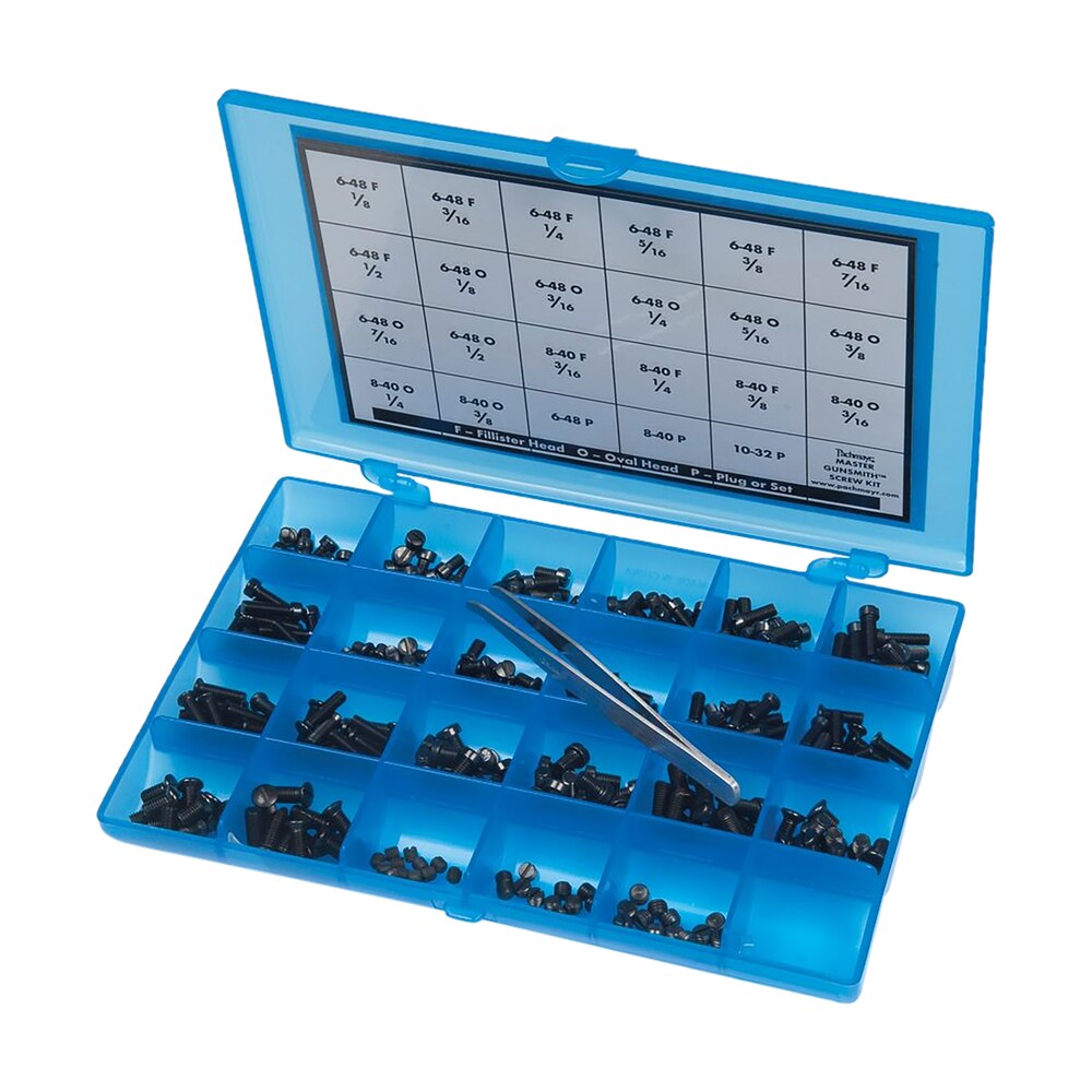 pachmayr 03054 master gunsmith screw kit blue universal 277 pieces Pachmayr 03054 Master Gunsmith Screw Kit Blue Universal 277 Pieces Sports South item 15574