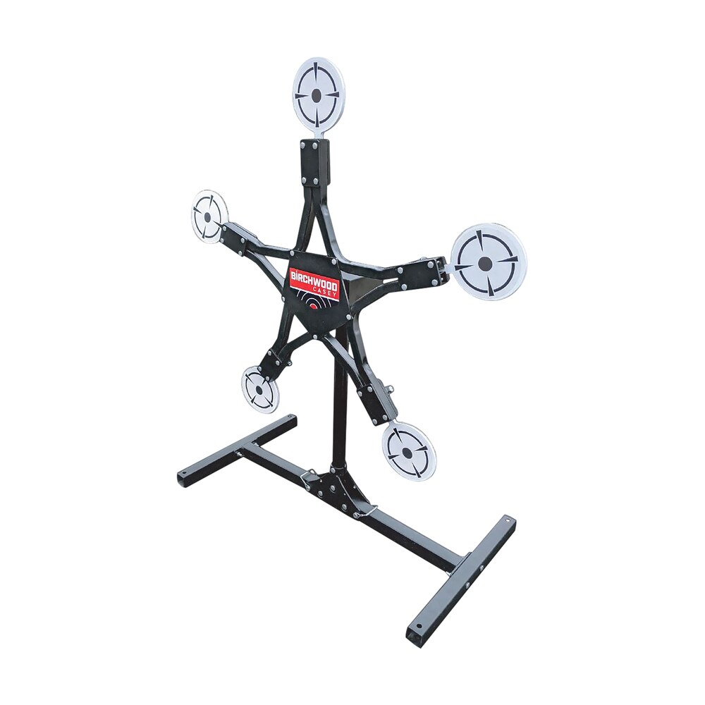 birchwood casey txspt texas star plinking target handgun/rifle/shotgun black/gray ar500 steel star 0.37" thick standing Birchwood Casey TXSPT Texas Star Plinking Target Handgun/Rifle/Shotgun Black/Gray AR500 Steel Sports South item 155778