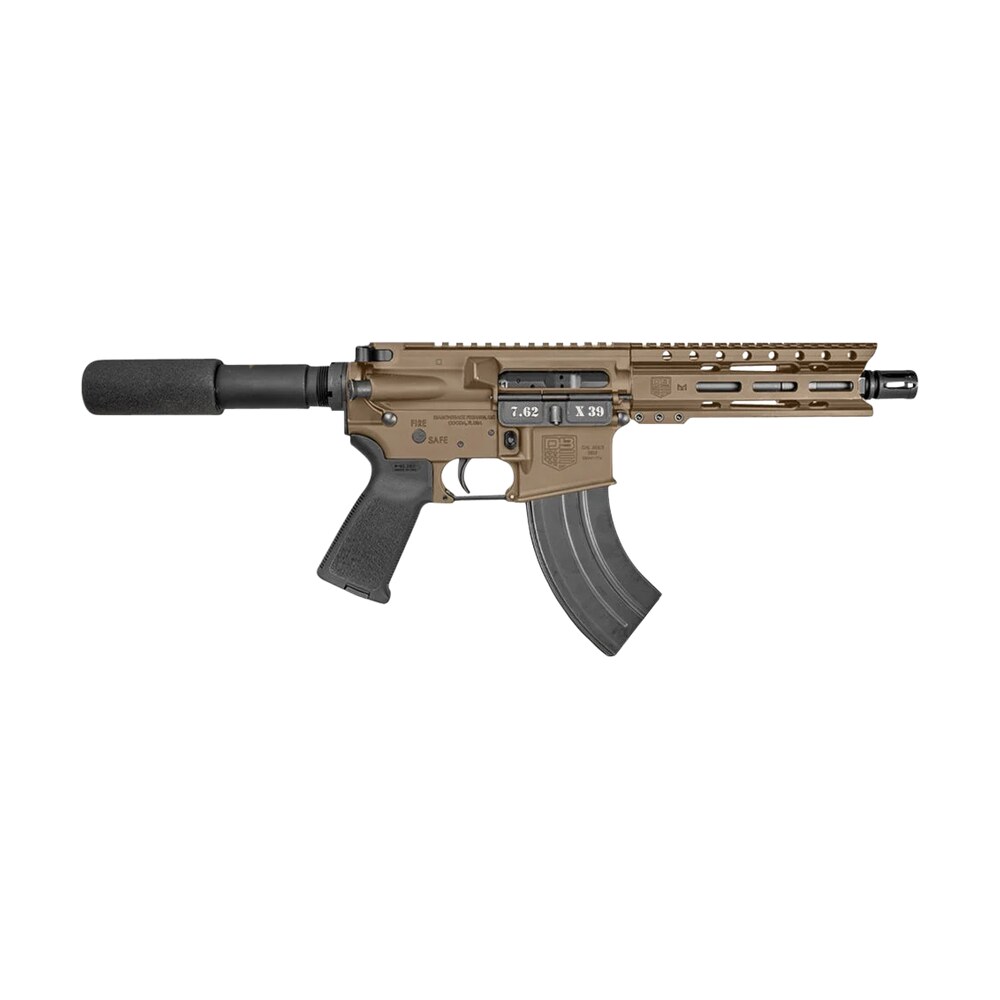 diamondback db1912o061 db15 7.62x39mm 28+1 7", fde, carbon lower, 6" m lok handguard, black padded buffer tube/magpul grip Diamondback DB1912O061 DB15 7.62x39mm 28+1 7", FDE, Carbon Lower, 6" M-LOK Handguard, Black Sports South item 155889