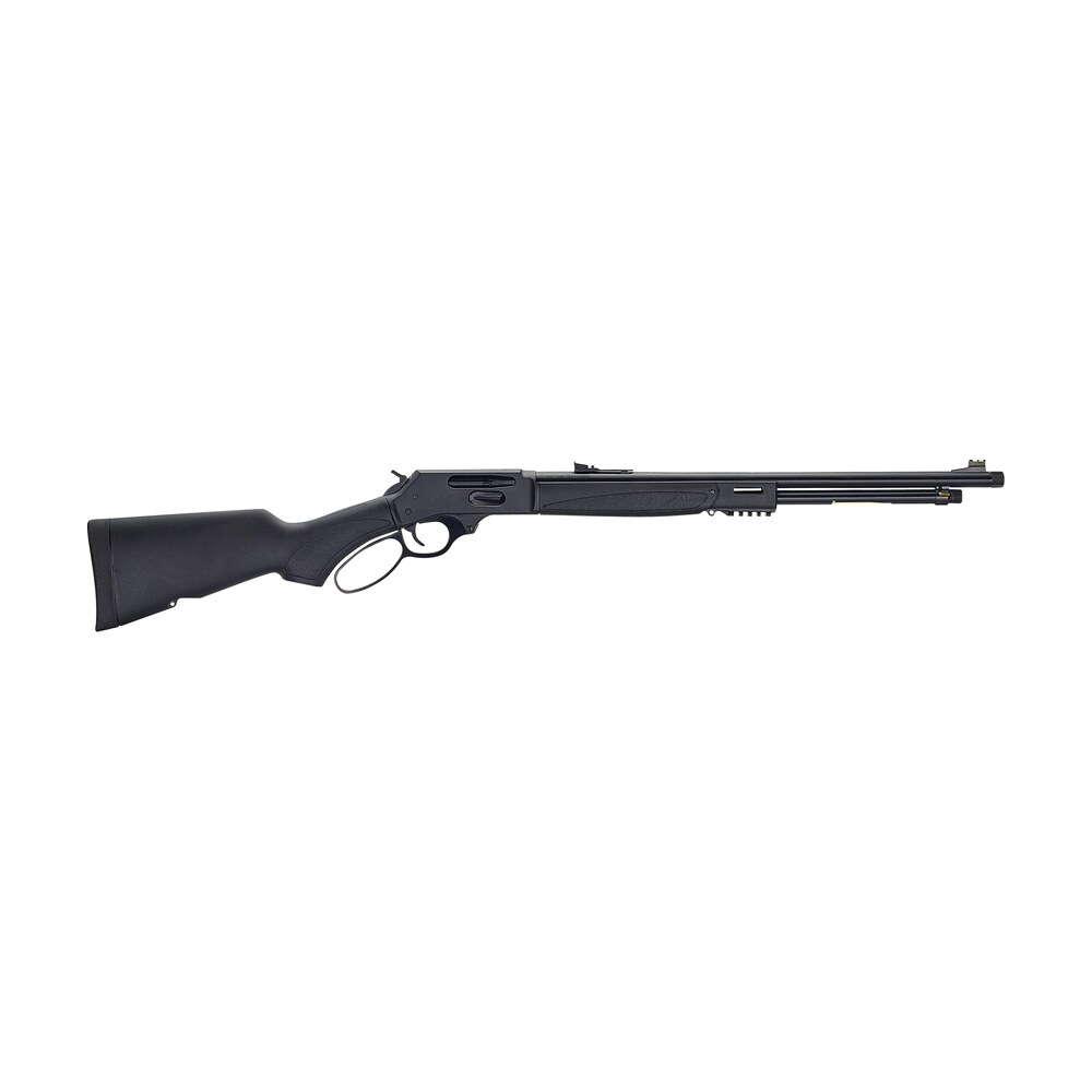henry h009x 360bh x model full size 360 buckhammer 5+1 21.37" blued steel barrel, blued drilled & tapped stainless steel receiver, fixed black synthetic stock, right hand Henry H009X-360BH X Model Full Size 360 Buckhammer 5+1 21.37" Blued Steel Sports South item 155958