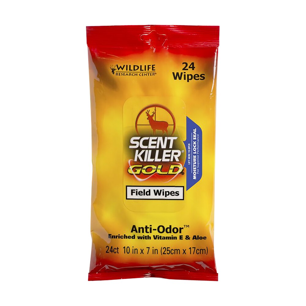 wildlife research 1295 scent killer gold field wipes odor eliminator wipes 24 pack Wildlife Research 1295 Scent Killer Gold Field Wipes Odor Eliminator Wipes 24 Pack Sports South item 155983