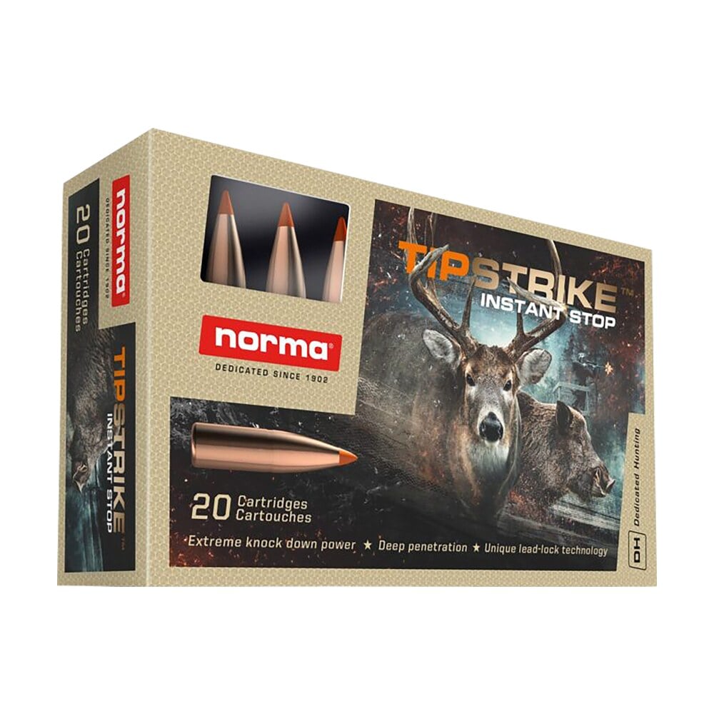 norma ammunition 20171222 dedicated hunting tipstrike 280rem 160gr polymer tip 20 per box/10 case Norma Ammunition 20171222 Dedicated Hunting Tipstrike 280Rem 160gr Polymer Tip 20 Per Box/10 Sports South item 156097