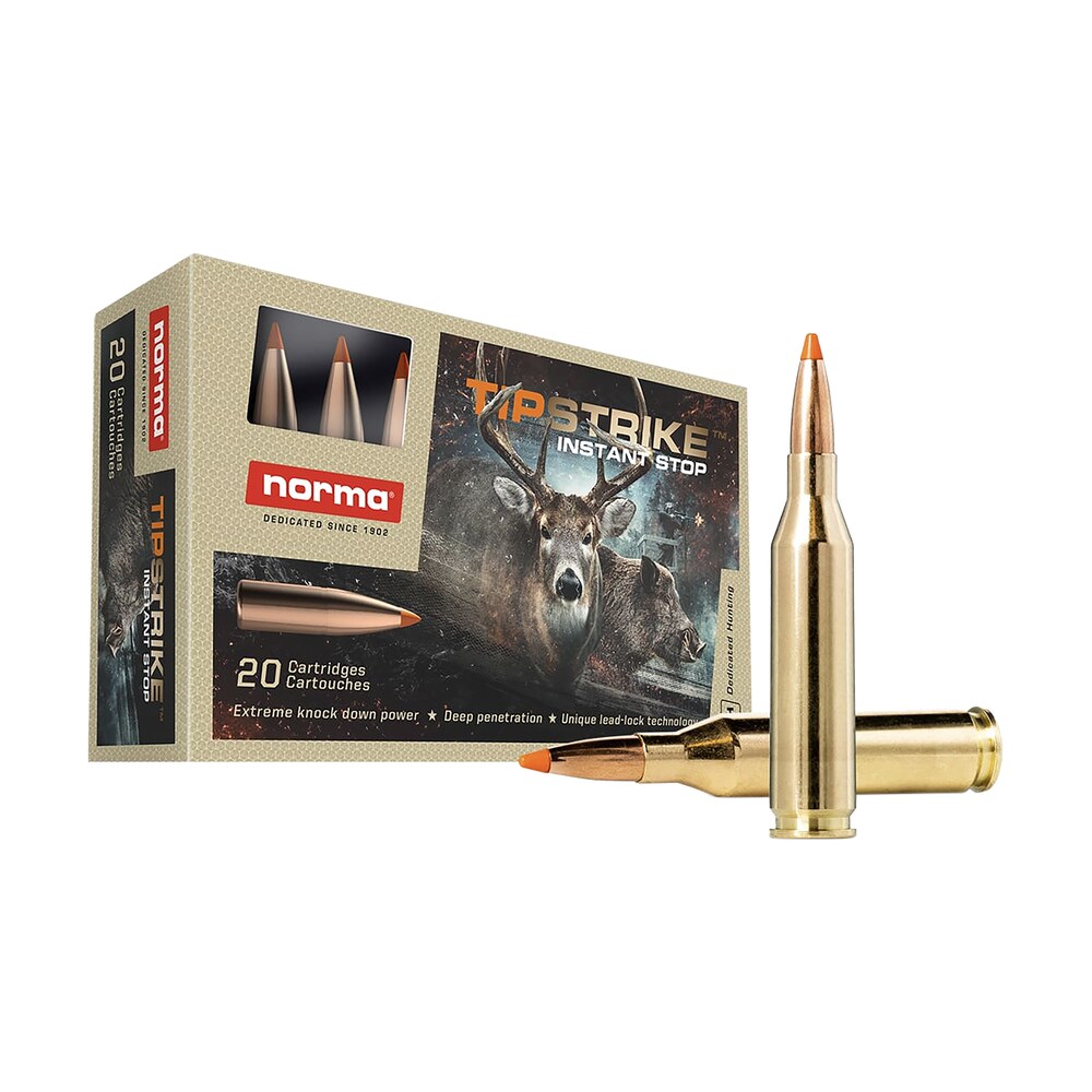 norma ammunition 20160052 dedicated hunting tipstrike 243win 76gr polymer tip 20 per box/10 case Norma Ammunition 20160052 Dedicated Hunting Tipstrike 243Win 76gr Polymer Tip 20 Per Box/10 Sports South item 156101