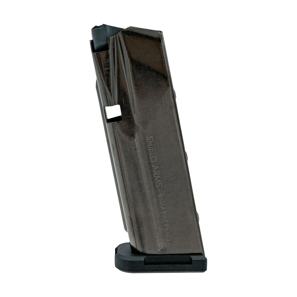 shield arms sas15blkngen3 s15 magazine gen 3 15rd flush 9mm luger fits glock 48/43x black nickel steel Shield Arms SAS15BLKNGEN3 S15 Magazine Gen 3 15rd Flush 9mm Luger Sports South item 156161