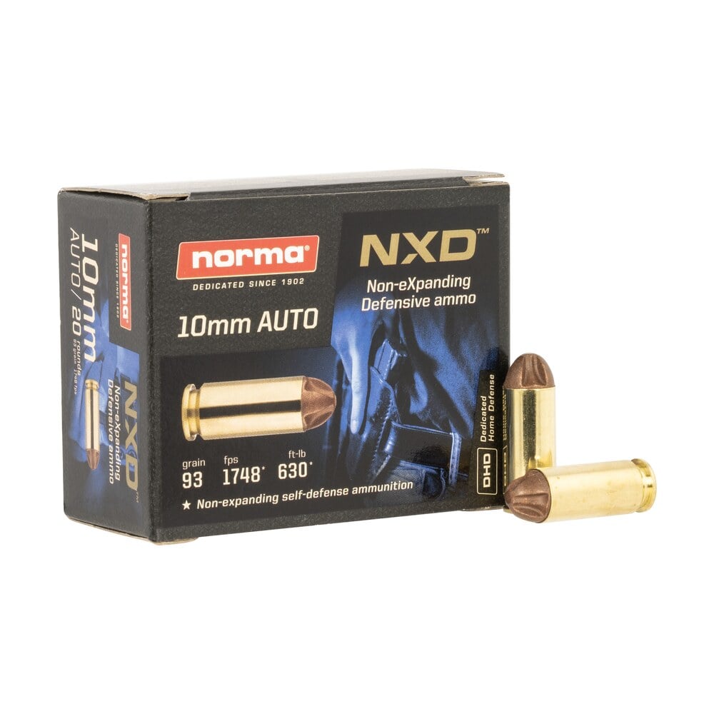 norma ammunition 611340020 self defense nxd 10mmauto 93gr 20 per box/10 case Norma Ammunition 611340020 Self Defense NXD 10mmAuto 93gr 20 Per Box/10 Case Sports South item 156162