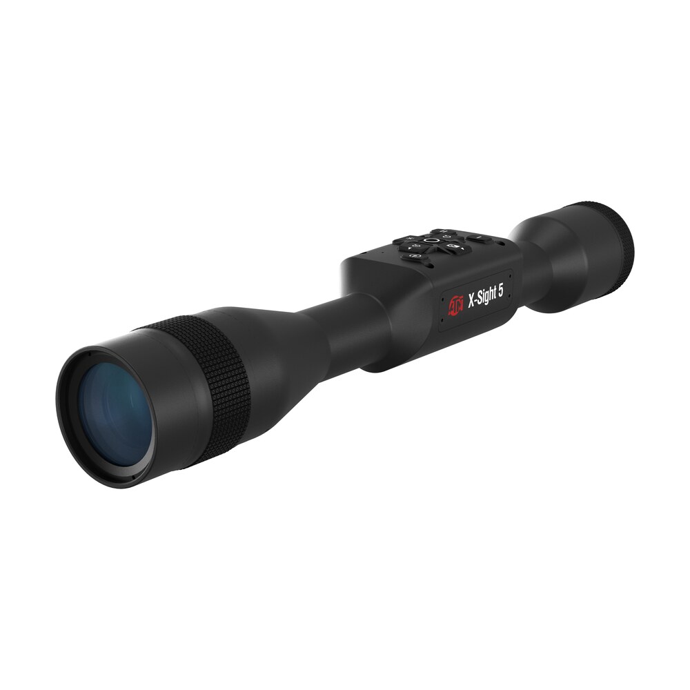 atn dgwsxs3155p x sight 5 night vision rifle scope black anodized 3 15x 30mm tube gen 5 smart mil dot reticle ATN DGWSXS3155P X-Sight 5 Night Vision Rifle Scope Black Anodized 3-15x 30mm Tube Gen 5 Smart Sports South item 156249