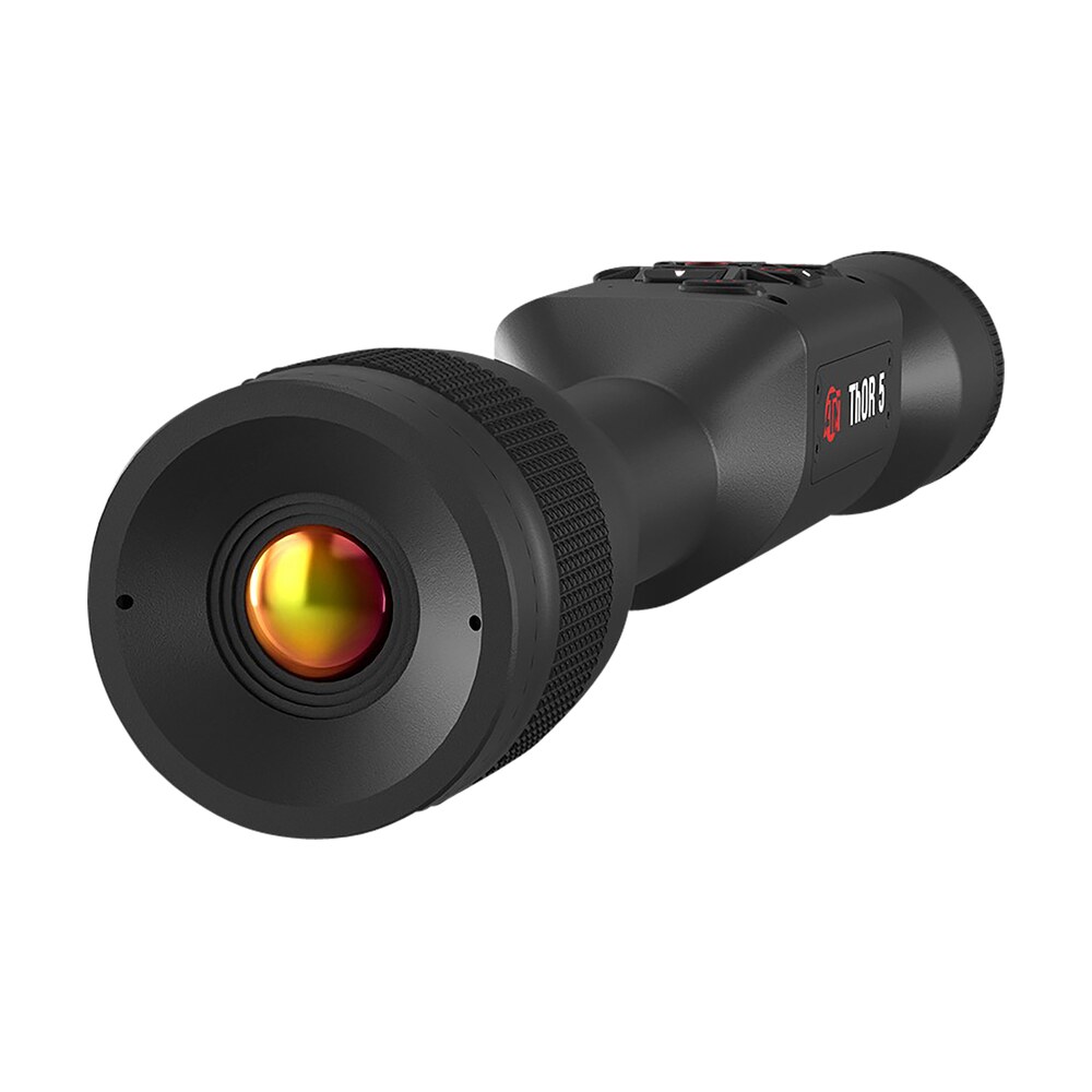atn tiwst5319a thor 5 320 thermal rifle scope, black anodized 3 12x smart mil dot reticle w/zoom 320x240, 12 microns 60 fps resolution ATN TIWST5319A Thor 5 320 Thermal Rifle Scope, Black Anodized 3-12x Smart Mil Dot Reticle Sports South item 156253