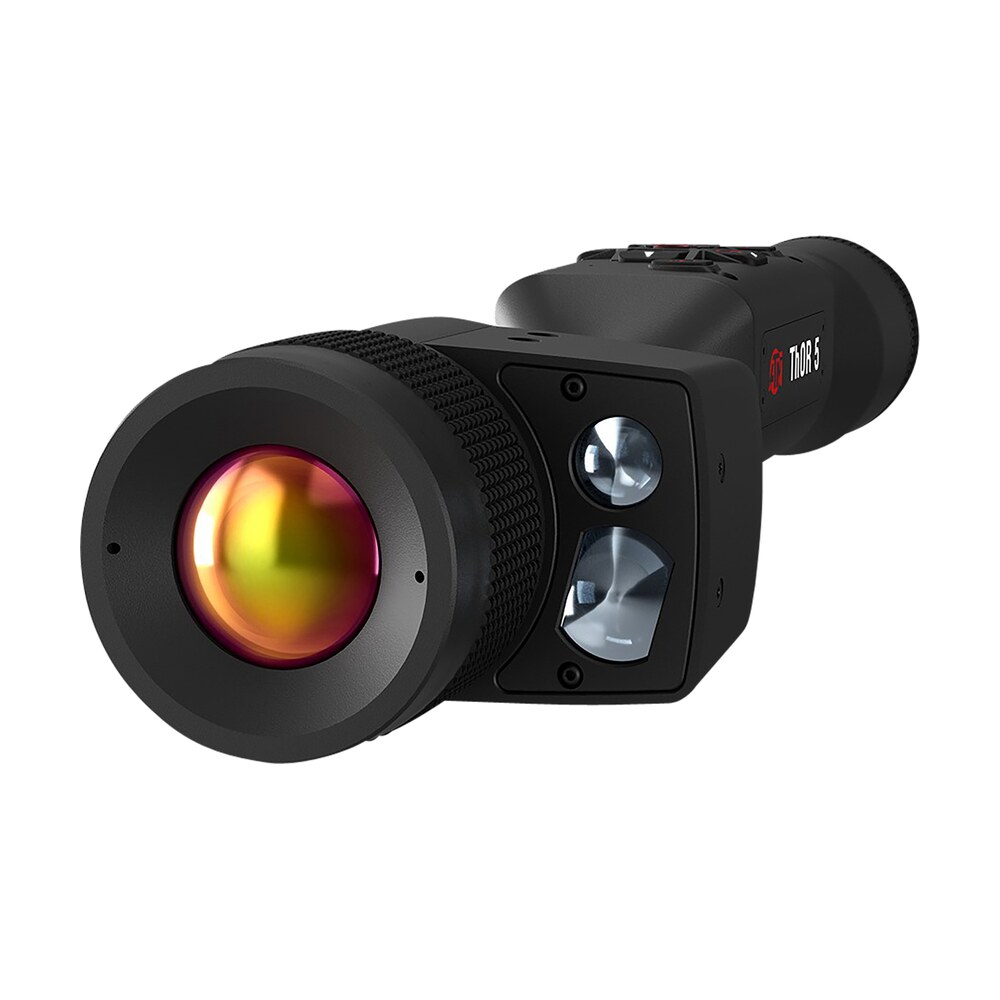 atn tiwst5335lrf thor 5 320 lrf thermal rifle scope black anodized 5 20x smart mil dot reticle, zoom 320x240 12 microns, 60 fps resolution ATN TIWST5335LRF Thor 5 320 LRF Thermal Rifle Scope Black Anodized 5-20x Smart Mil Dot Reticle, Sports South item 156264