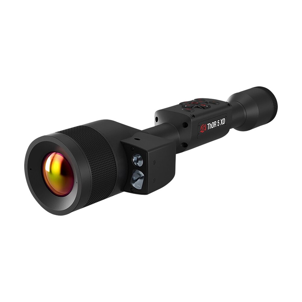 atn tiwst51250lrf thor 5 xd lrf thermal rifle scope black anodized 2 20x smart mil dot reticle, zoom. 1280x1024 12 micron 60 fps ATN TIWST51250LRF Thor 5 XD LRF Thermal Rifle Scope Black Anodized 2-20x Smart Mil Dot Reticle, Sports South item 156268