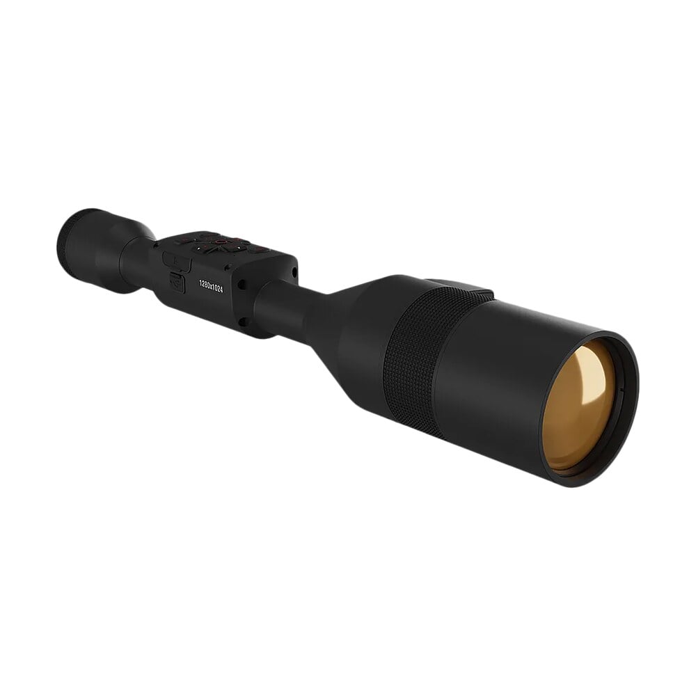 atn tiwst51210lrf thor 5 xd lrf thermal rifle scope, black anodized 4 40x, smart mil dot reticle w/zoom, 1280x1024, 60 fps resolution, features laser rangefinder ATN TIWST51210LRF Thor 5 XD LRF Thermal Rifle Scope, Black Anodized 4-40x, Smart Mil Dot Sports South item 156270