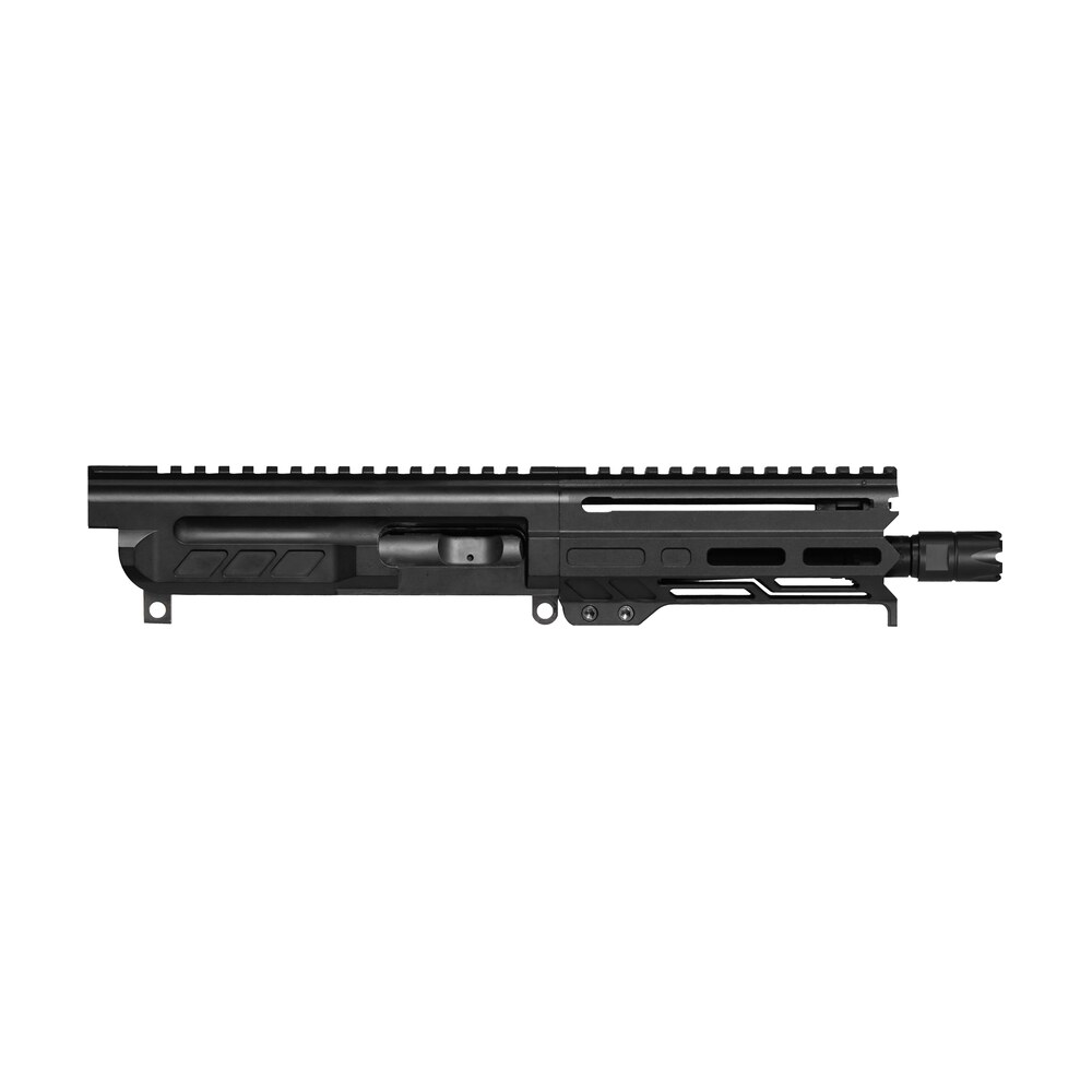 cmmg 94b6829ab dissent 9mm luger 6.50", left side charging handle, armor black, oem zeroed linear comp, 4.60" m lok handguard for ar platform, picatinny end plate CMMG 94B6829AB Dissent 9mm Luger 6.50", Left Side Charging Handle, Armor Black, OEM Zeroed Sports South item 156334