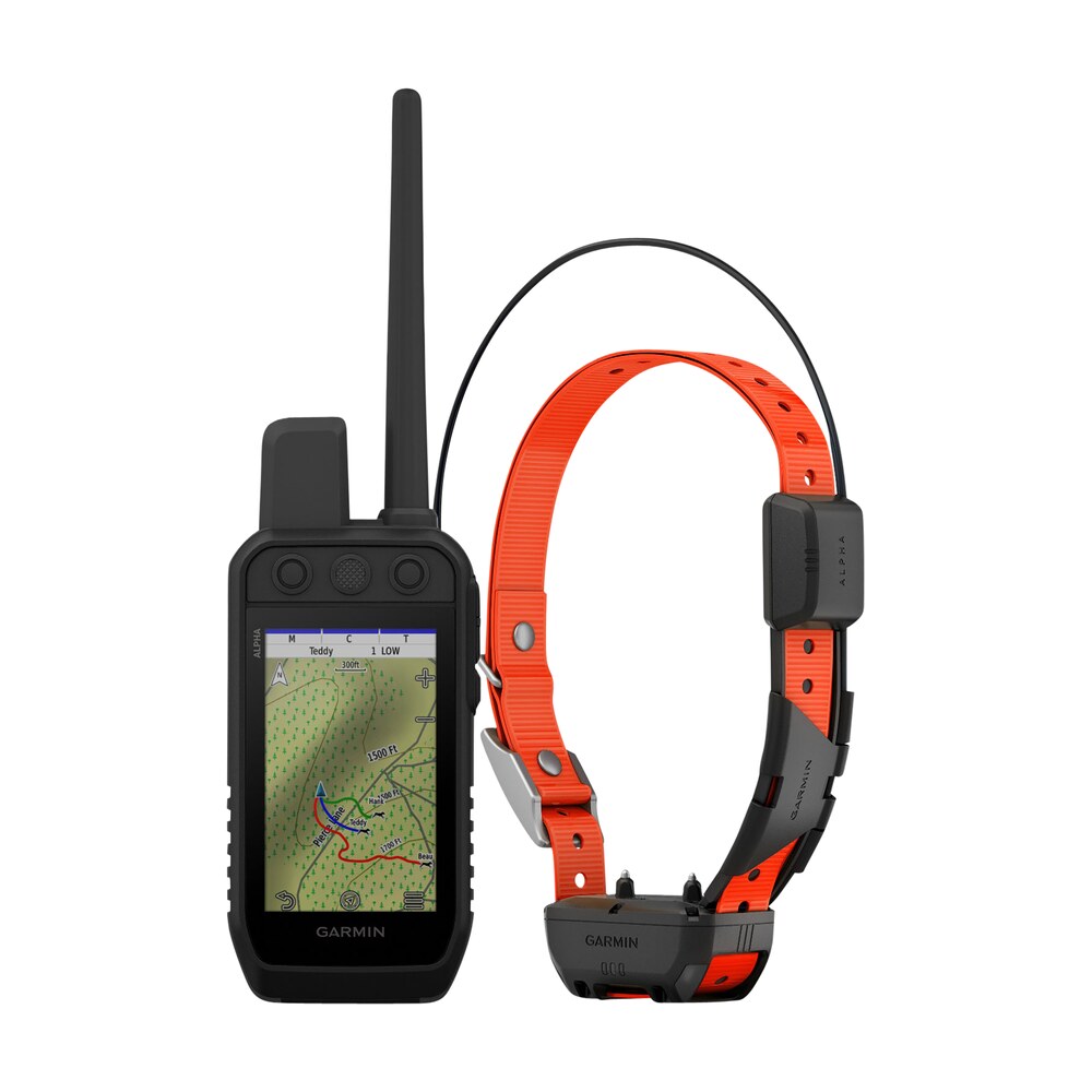 garmin 0100244762 alpha 300 bundle 16gb memory transflective, color tft touchscreen display, includes alpha tt 25 dog collar Garmin 0100244762 Alpha 300 Bundle 16GB Memory transflective, color TFT touchscreen Display, Sports South item 156373