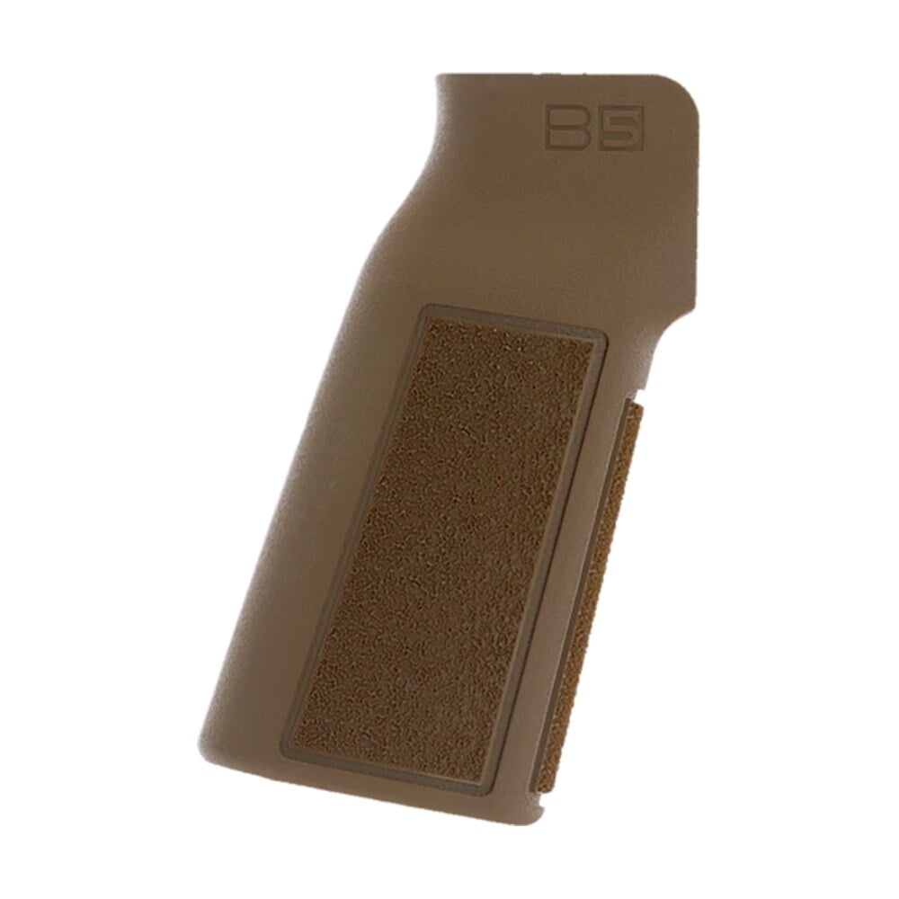 b5 systems pgr1454 type 22 p grip coyote brown aggressive textured polymer, increased vertical grip angle with no backstrap, fits ar platform B5 Systems PGR1454 Type 22 P-Grip Coyote Brown Aggressive Textured Polymer, Increased Vertical Sports South item 156442