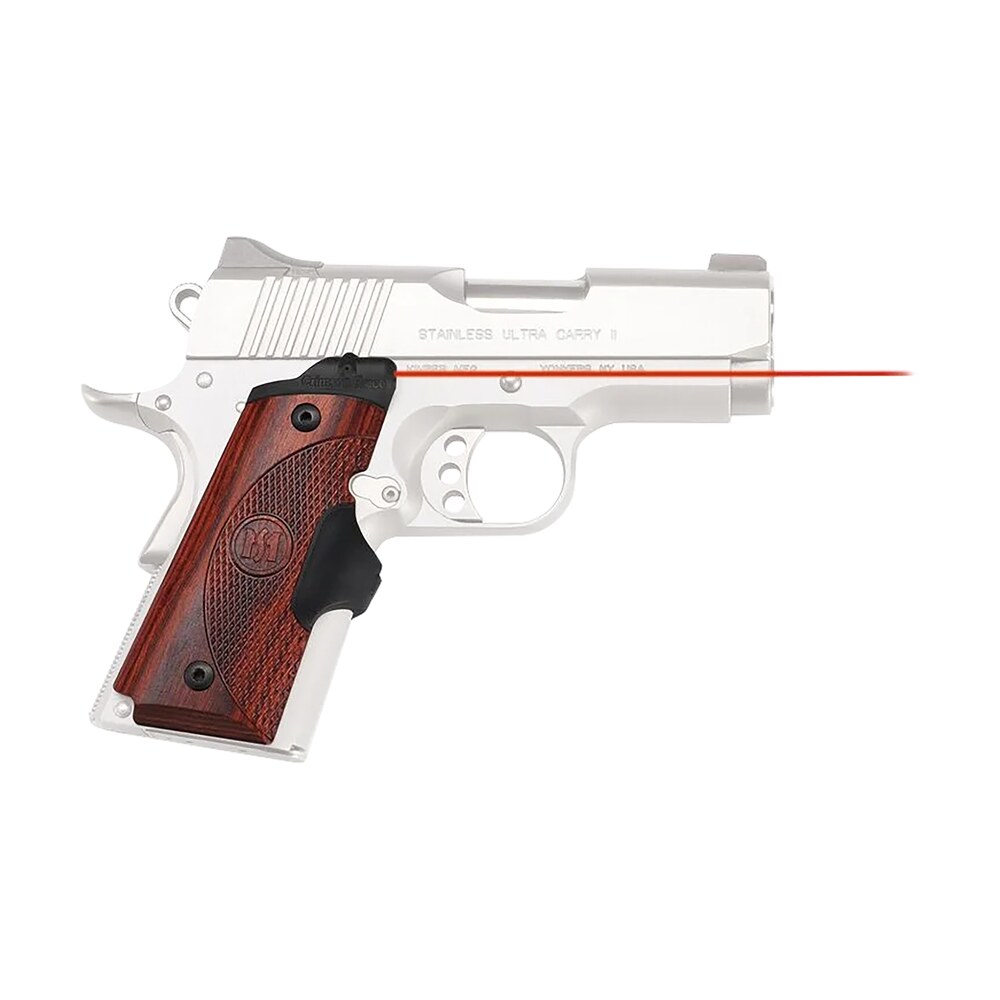 crimson trace lg902 lasergrips master series 1911 compact, red laser rosewood Crimson Trace LG902 Lasergrips Master Series 1911 Compact, Red Laser Rosewood Sports South item 156591