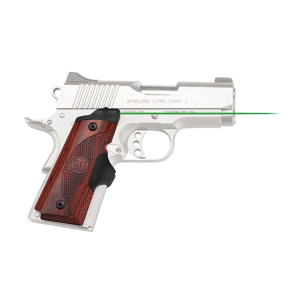crimson trace lg902g lasergrips master series 1911 compact, green laser rosewood Crimson Trace LG902G Lasergrips Master Series 1911 Compact, Green Laser Rosewood Sports South item 156592