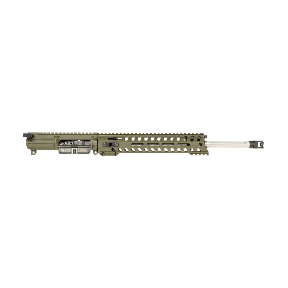 patriot ordnance factory rogue complete upper 308 win 16.50" stainless barrel, od green anodized, micro b muzzle brake, 11" m lok handguard Patriot Ordnance Factory Rogue Complete Upper 308 Win 16.50" Stainless Sports South item 156625