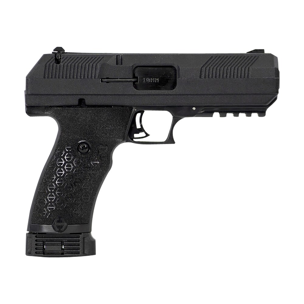 hi point jxp10ntb jxp 10mm auto 10+1 4.50" black steel barrel, black powder coated yc9 styled/serrated steel slide, black polymer frame w/picatinny rail, black textured polymer grip Hi-Point JXP10NTB JXP 10mm Auto 10+1 4.50" Black Steel Sports South item 156714