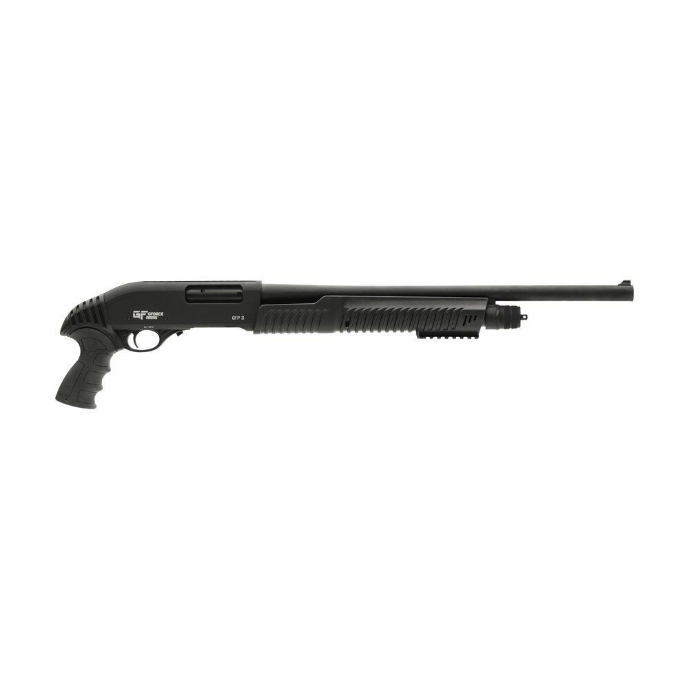 gforce arms gfp3rex gfp3rex 12 gauge pump 3" 4+1 20" black steel barrel, black picatinny rail receiver, black rubber grip Gforce Arms GFP3REX GFP3REX 12 Gauge Pump 3" 4+1 20" Black Steel Sports South item 156775