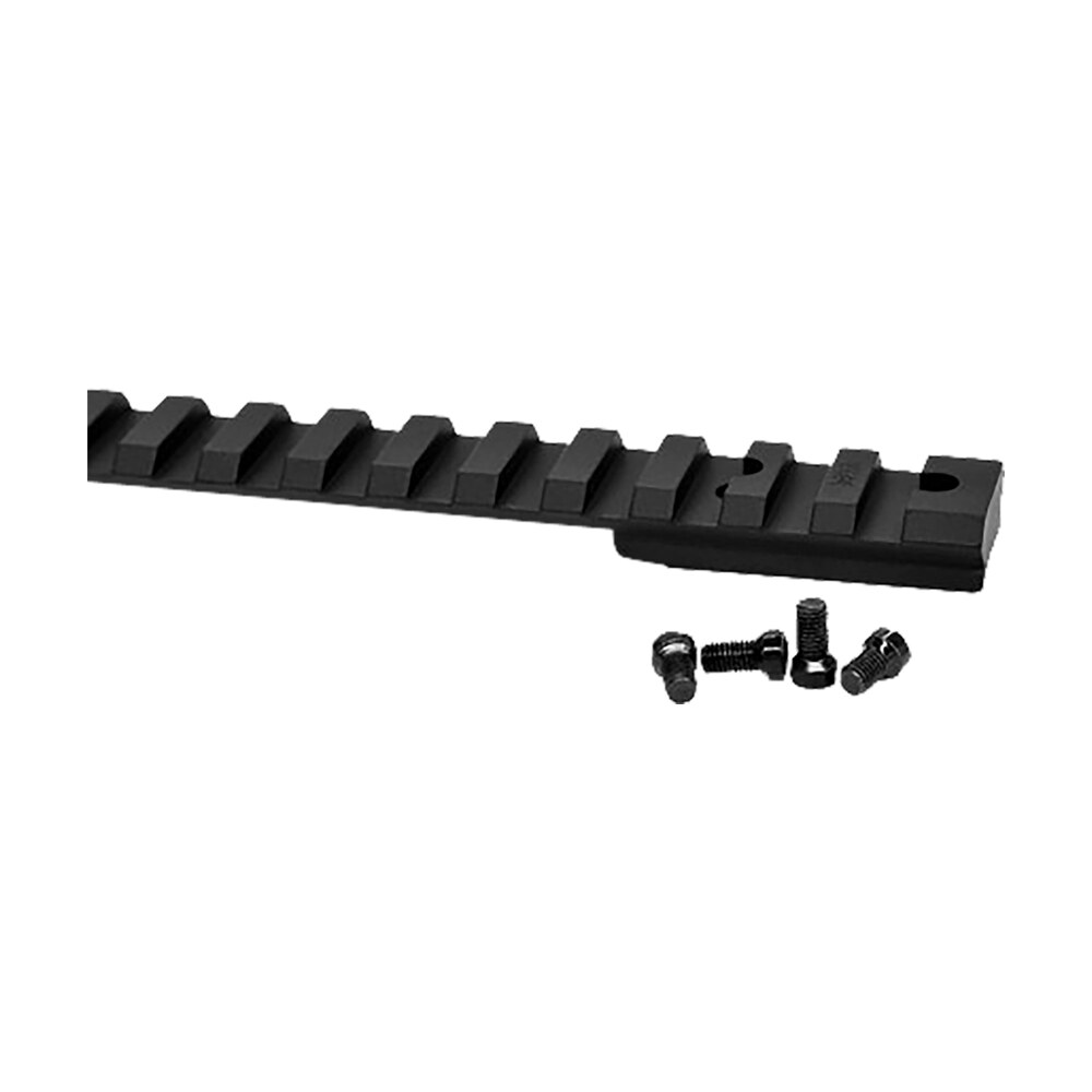 warne v48915moa vapor picatinny rail black anodized aluminum ruger american rimfire, 15 moa Warne V48915MOA Vapor Picatinny Rail Black Anodized Aluminum Ruger American Rimfire, 15 MOA Sports South item 156910