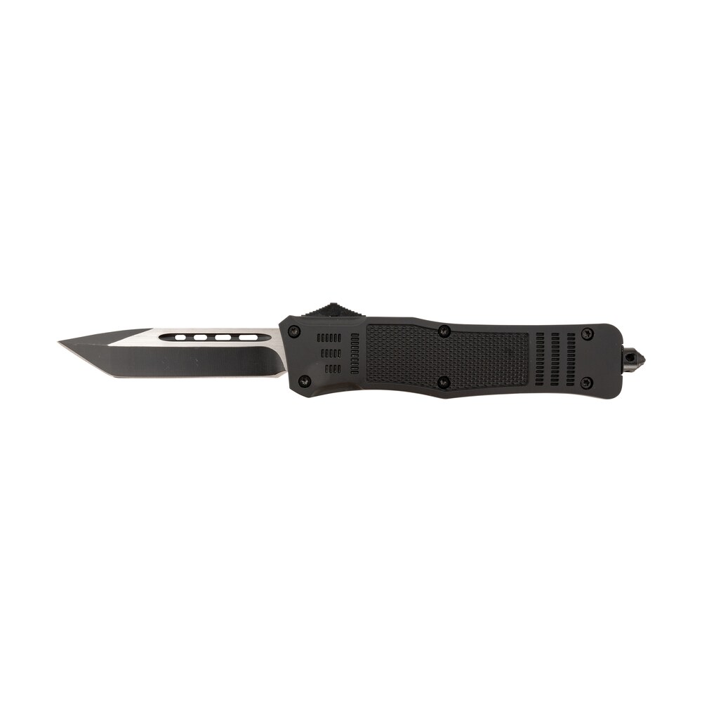 steel river knives t620bt spartan 3.75" tanto black/silver blade 5.5" black aluminum zinc alloy handle Steel River Knives T620BT Spartan 3.75" Tanto Black/Silver Blade 5.5" Black Aluminum Zinc Alloy Sports South item 156983