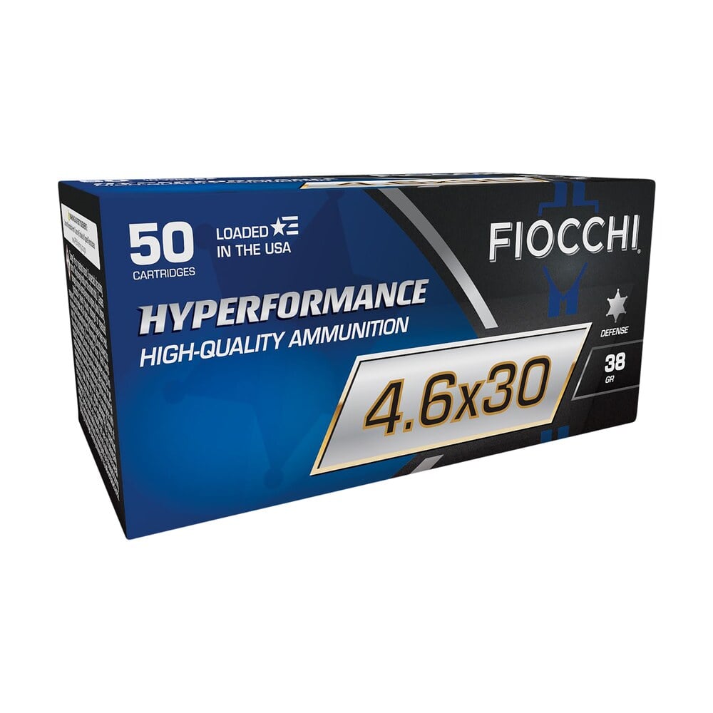 fiocchi 46exd hyperformance 4.6x30mm 38gr tipped hollow point 50 per box/20 case Fiocchi 46EXD Hyperformance 4.6x30mm 38gr Tipped Hollow Point 50 Per Box/20 Case Sports South item 157249