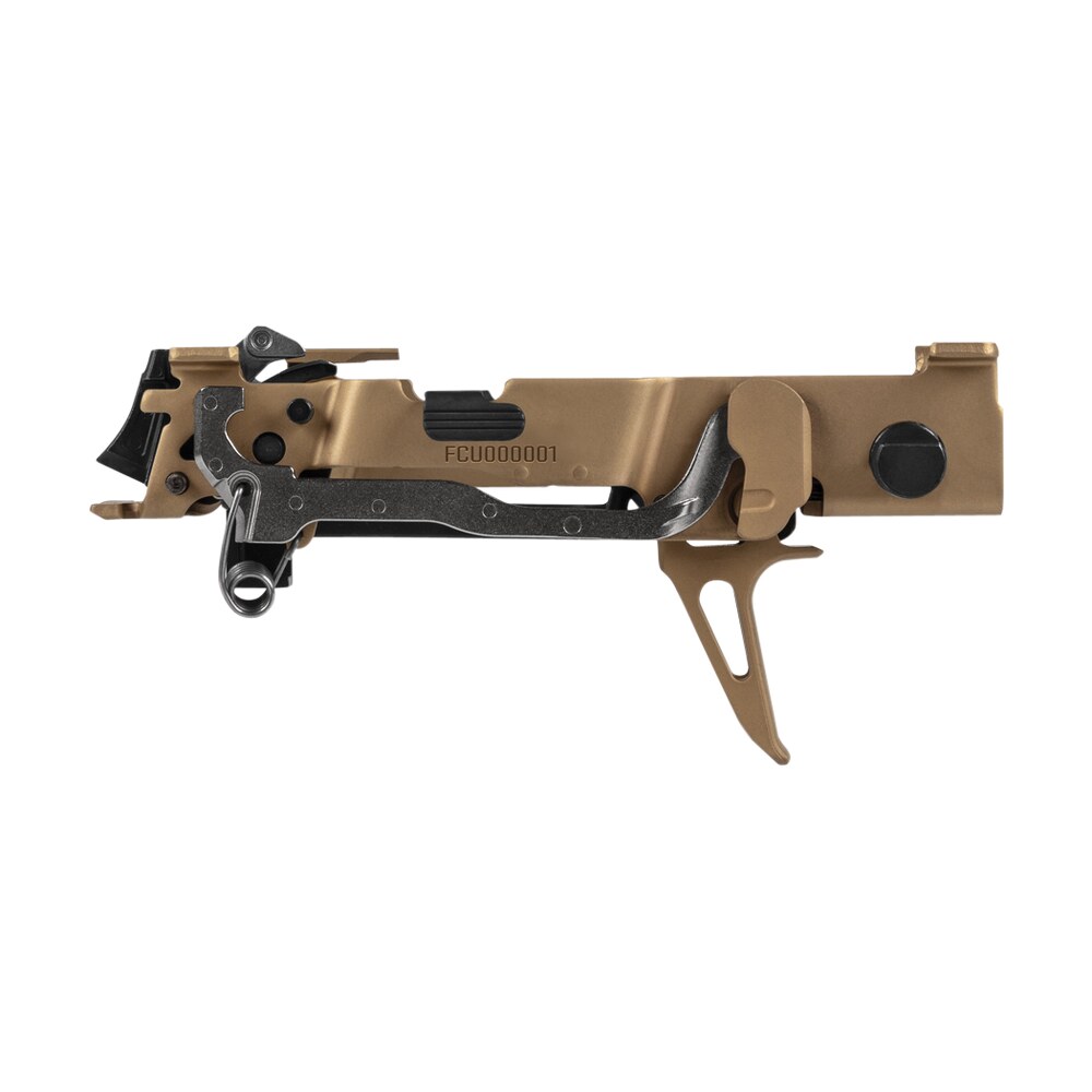 sig sauer 8900160 p320 custom works fire control unit *ffl item (fcu only), 9mm luger/40 s&w/357 sig, gold nitride, titanium frame & flat face skeletonized trigger, fits sig p320 parts Sig Sauer 8900160 P320 Custom Works Fire Control Unit *FFL Item (FCU Only), 9mm Luger/40 Sports South item 157370
