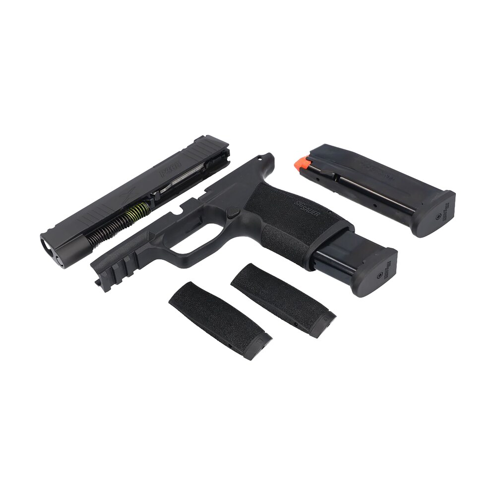 sig sauer 8901443 caliber exchange kit 9mm luger 3.10" 17rd (2) black optic cut slide polymer picatinny rail frame x ray 3 sights for all sig p365 models Sig Sauer 8901443 Caliber Exchange Kit 9mm Luger 3.10" 17rd (2) Black Optic Cut Slide Polymer Sports South item 157375