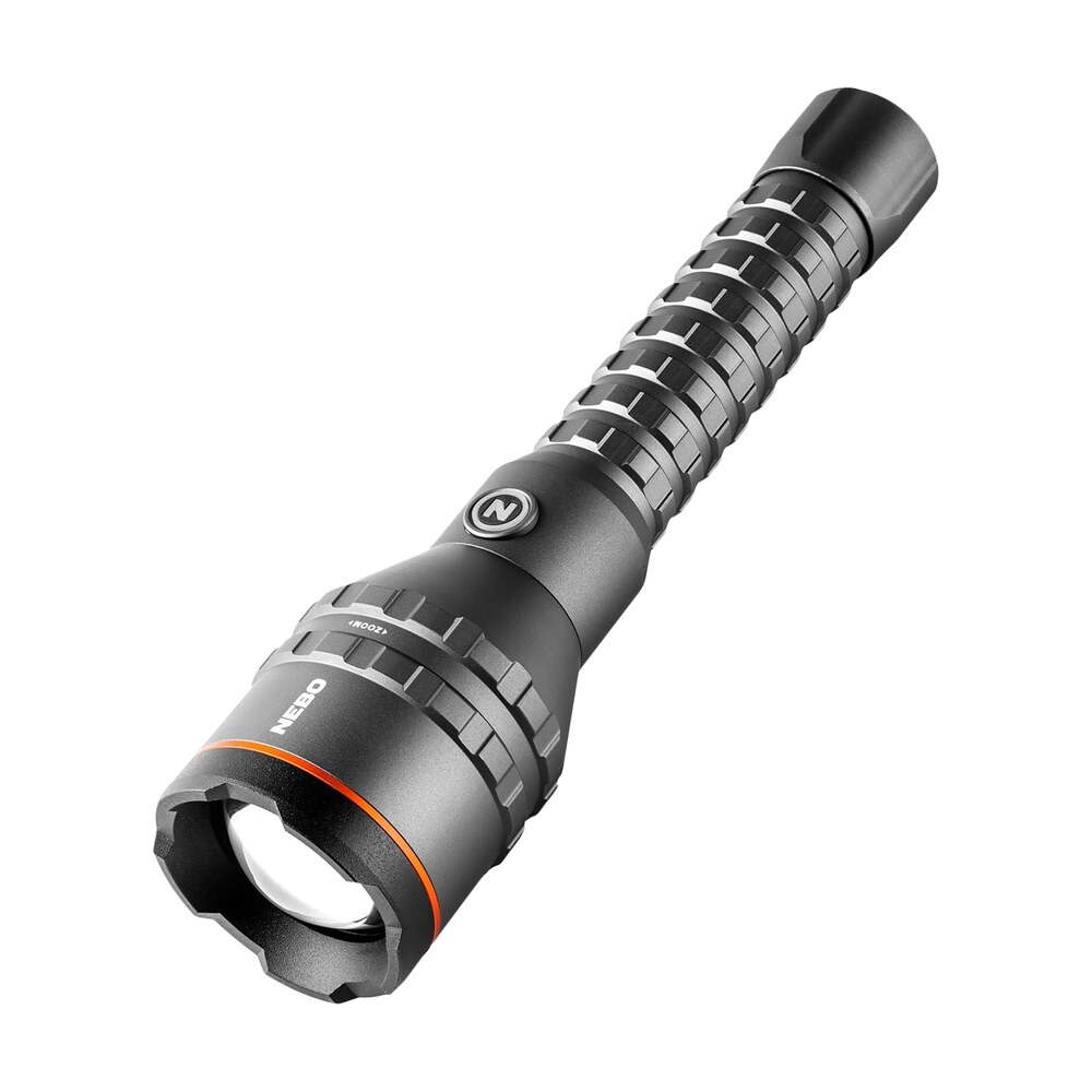 nebo nebflt1029 davinci 10000l flashlight gray 100/400/1,000 lumens white led NEBO NEBFLT1029 Davinci 10000L Flashlight Gray 100/400/1,000 Lumens White LED Sports South item 157464