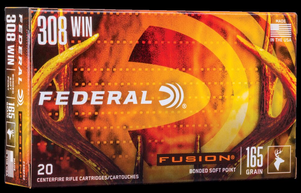 federal f308fs2 fusion 308win 165gr bonded soft point 20 per box/10 case Federal F308FS2 Fusion 308Win 165gr Bonded Soft Point 20 Per Box/10 Case Sports South item 15749