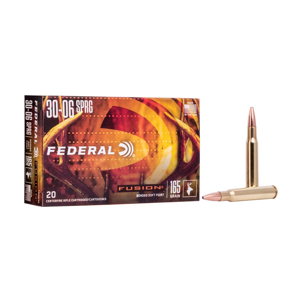 federal f3006fs2 fusion 30 06springfield 165gr bonded soft point 20 per box/10 case Federal F3006FS2 Fusion 30-06Springfield 165gr Bonded Soft Point 20 Per Box/10 Case Sports South item 15752