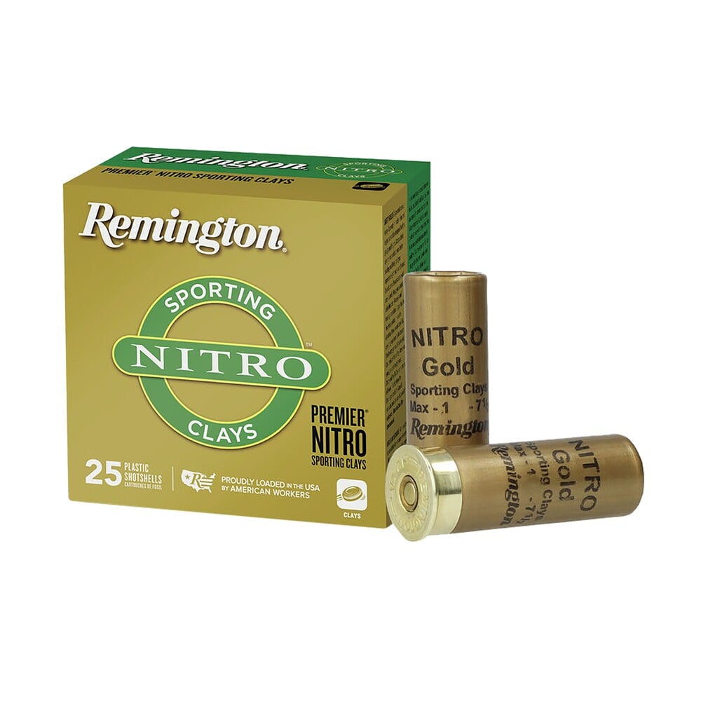 remington ammunition r20132 premier nitro sporting clay 12 gauge 2.75" 1 oz 7.5 shot 25 per box/ 10 cs Remington Ammunition R20132 Premier Nitro Sporting Clay 12 Gauge 2.75" 1 oz 7.5 Shot 25 Per Sports South item 157549