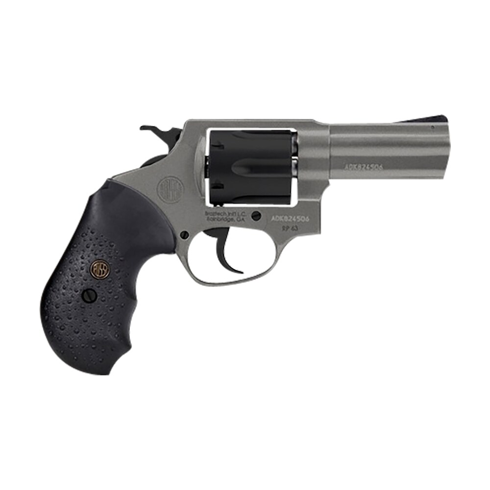 rossi 2rp631c rp63 357 mag 6 shot 3", tungsten gray cerakote, stainless steel frame, fixed blade sight, textured black rubber grips Rossi 2RP631C RP63 357 Mag 6 Shot 3", Tungsten Gray Cerakote, Stainless Steel Sports South item 157580