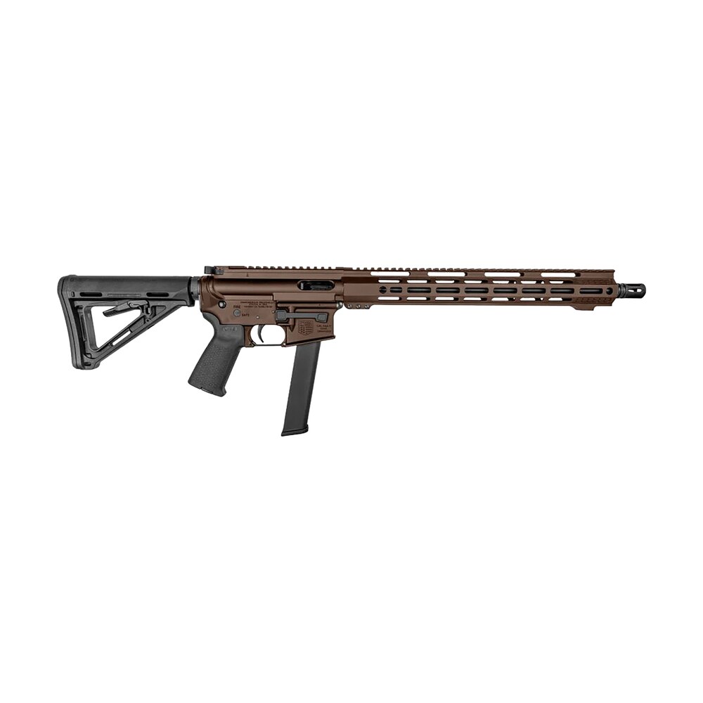 diamondback db1418p071 db15 9mm luger 32+1 16", midnight bronze rec/m lok handgaurd, carbon lower, black magpul ctr stock/k2 grip, flash hider Diamondback DB1418P071 DB15 9mm Luger 32+1 16", Midnight Bronze Rec/M-Lok Handgaurd, Carbon Sports South item 157697