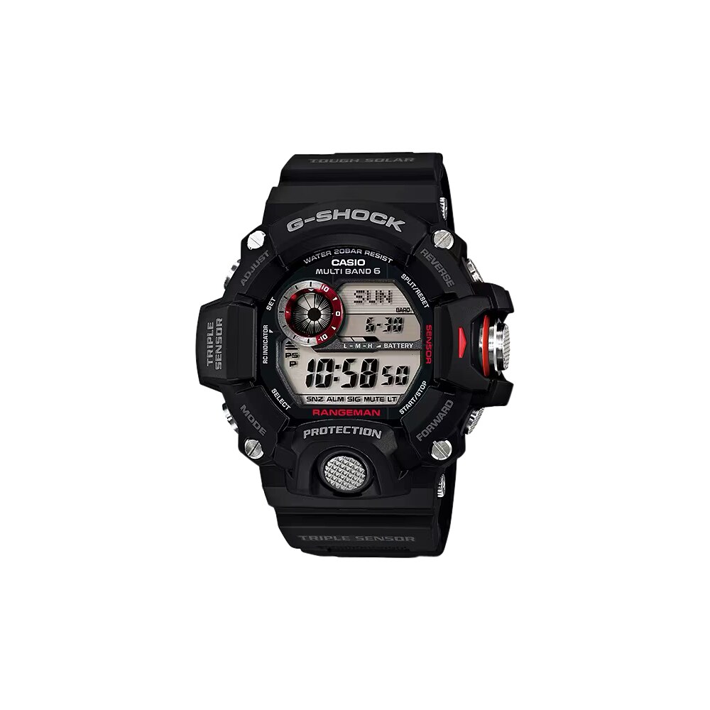 g shock/vlc distribution gw94001 g shock tactical rangeman keep time black size 145 215mm features digital compass G-shock/vlc Distribution GW94001 G-Shock Tactical Rangeman Keep Time Black Size 145-215mm Sports South item 157765
