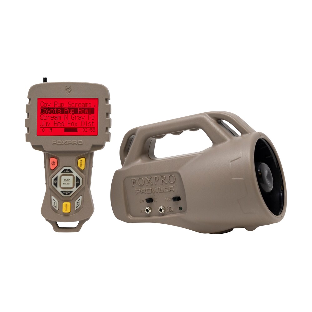 foxpro prowler prowler digital call attracts predators features tx433 transmitter tan abs polymer Foxpro PROWLER Prowler Digital Call Attracts Predators Features TX433 Transmitter Tan ABS Sports South item 157783