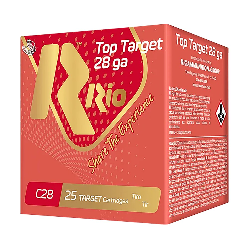rio ammunition rchv286 game load 28gauge 2.75" 1oz 6shot 25 per box/10 case Rio Ammunition RCHV286 Game Load 28Gauge 2.75" 1oz 6Shot 25 Per Box/10 Case Sports South item 158136