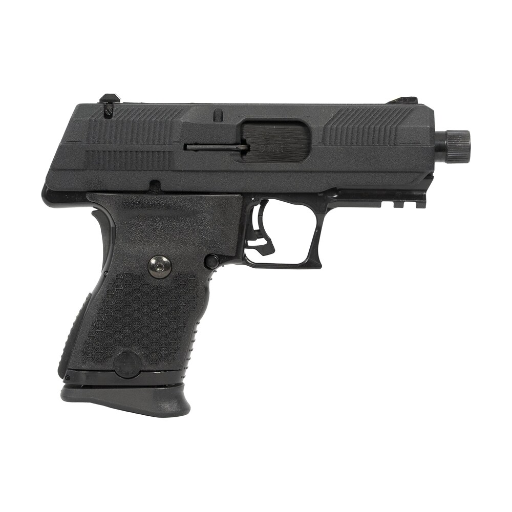 hi point yc9 yc9 9mm luger 10+1 4.12" black steel threaded barrel, black yc9 styled/serrated slide, black polymer frame w/picatinny rail, black plastic grips Hi-Point YC9 YC9 9mm Luger 10+1 4.12" Black Steel Threaded Sports South item 158207