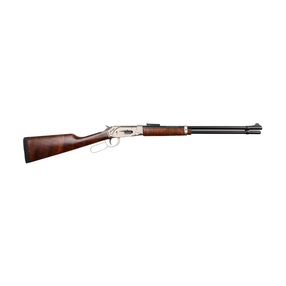 gforce arms gflvrnkls saddlehorn 410 gauge 2.5" 9+1 20" nickel barrel/rec, turkish walnut stock, adj. fiber optic sights Gforce Arms GFLVRNKLS Saddlehorn 410 Gauge 2.5" 9+1 20" Nickel Barrel/Rec, Turkish Walnut Sports South item 158229